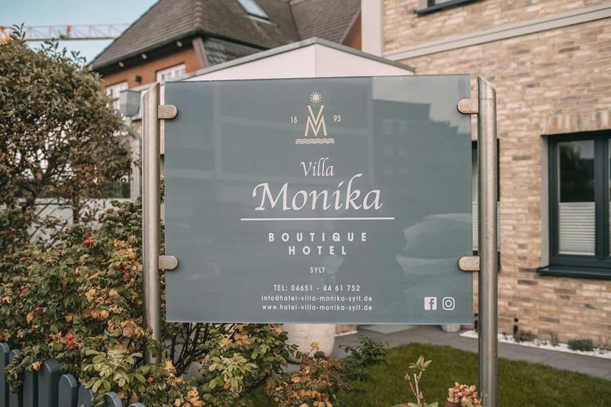 Boutique Hotel Villa Monika Westerland Exterior foto